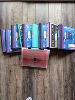 New Binders 1-1.5 inch