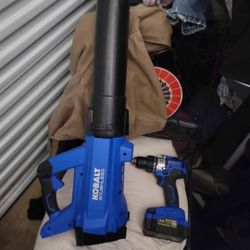 Brushless LEAF BLOWER & POWER DRILL COMBO!