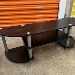 Black TV Stand Table