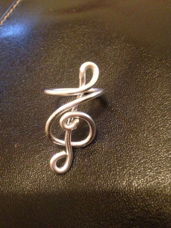 Treble Cleft Ring