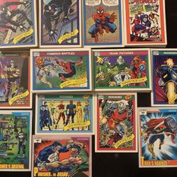 MARVEL TRADING CARDS COLLECTIBLE..