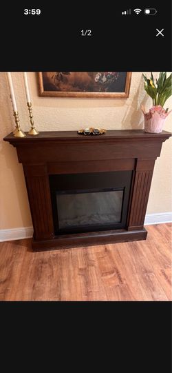 Electric fireplace mental
