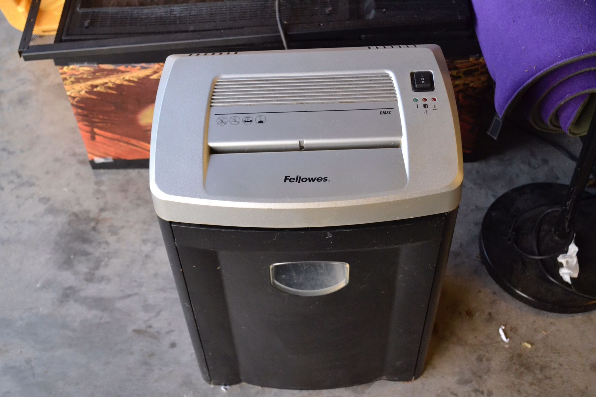 Fellows paper shredder