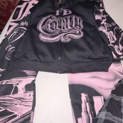 FB COUNTY WOMENS TRACKSUIT SET