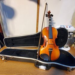 1990 Rudolphe Kreutzer Model 100 4/4 Violin In Hard Case Made In Germany 