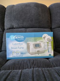Dr. Brown's Custom Flow Hospital Strength Double Electric Breast Pump with Adjustable Settings