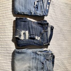 good quality jeans. In good condition. The price is for three pieces
