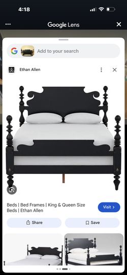 ETHAN ALLEN BEDFRAME
