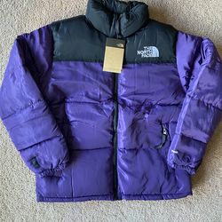 North Face Puffer Jacket Purple Women’s Size Medium