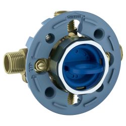 GROHE GrohSafe 3.0 1/2 in. Universal Inlets/Outlets Pressure Balance Rough-In Valve with Service Stops | (contact info removed)0