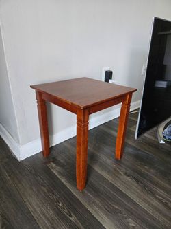 Small Wooden Side Table