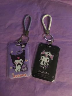Kuromi card holder each $4