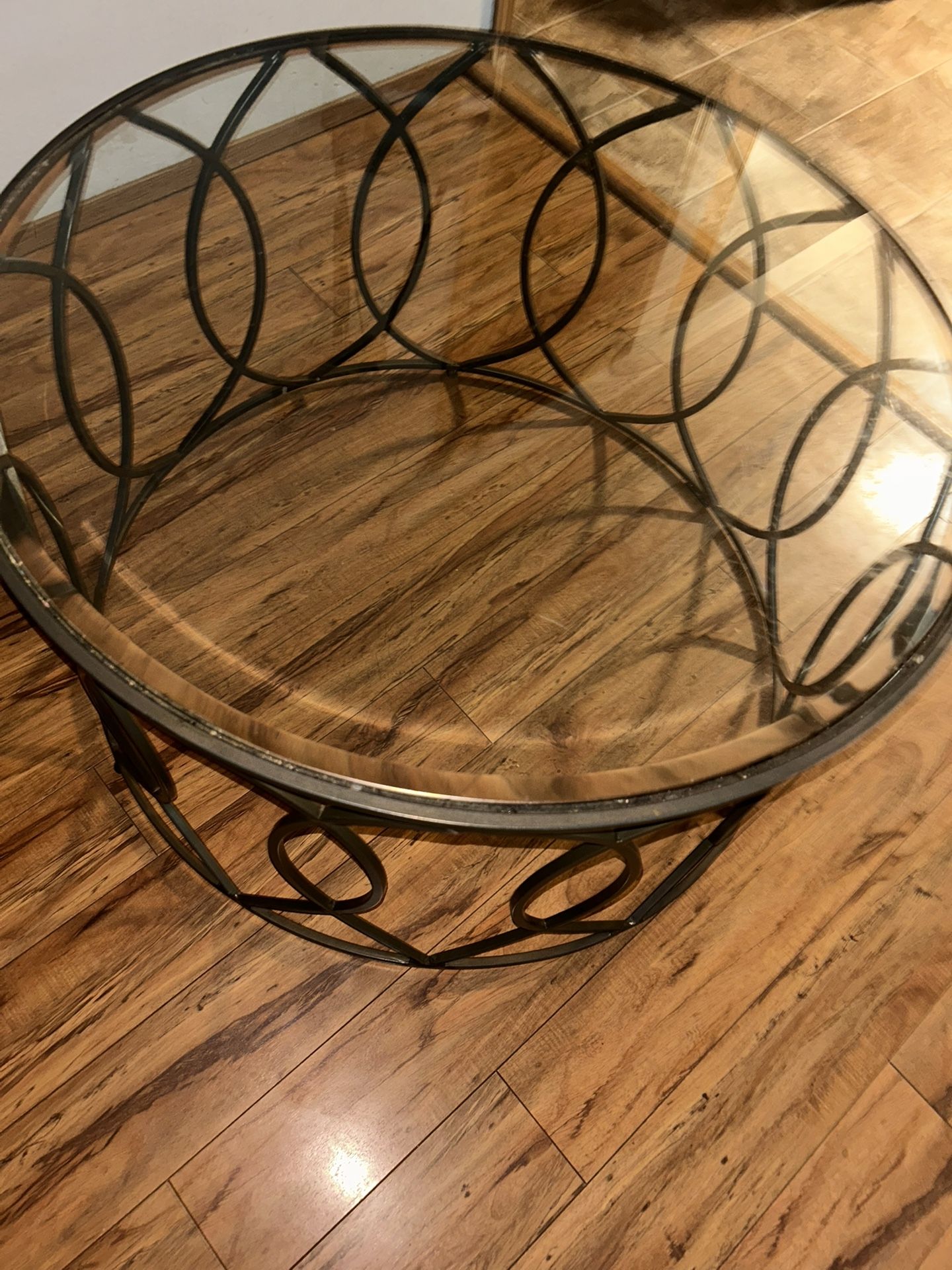 Iron Round Coffee Table