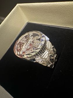 NEW Men’s Ring- Sterling silver size 10.5