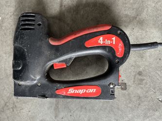 Snap-on 4-in-1 Electric Staple Gun / Brad Nailer – Heavy Duty