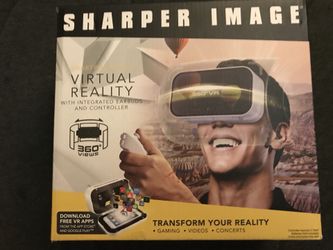 Sharper image platinum series virtual reality hot sale with controller