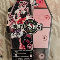 Moving out special! - MONSTER HIGH G3  FEARIDESCENT - Draculaura - NIB