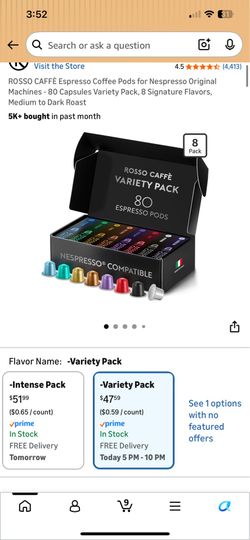 Rosso Caffe Reserve Edition 80 capsules