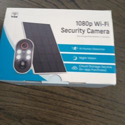 Camera Outdoors. New. Solar