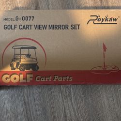 Golf Cart  Mirror Set
