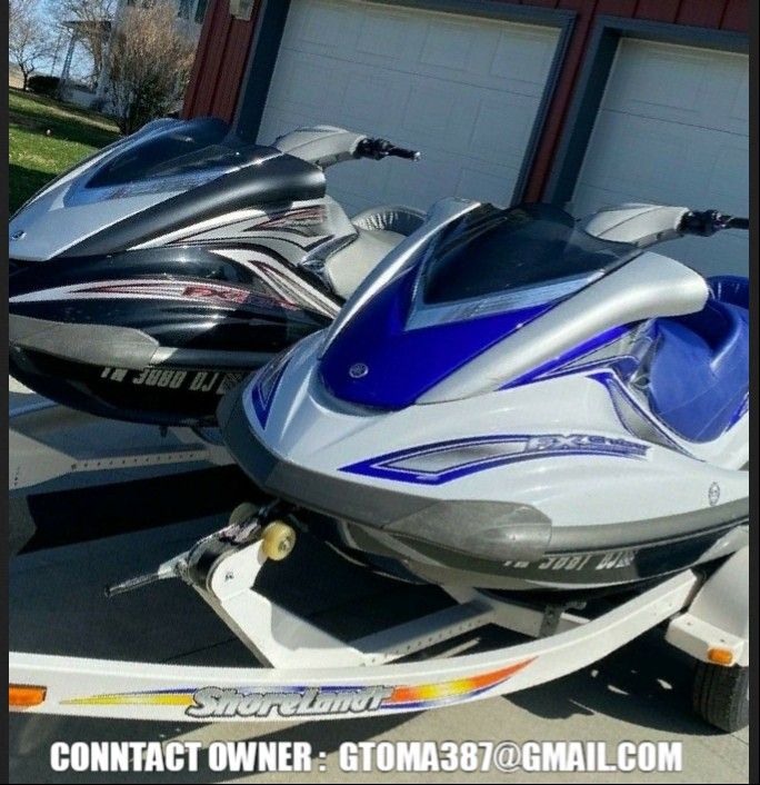 Photo Boat Jet Skis Yamaha FX Cruiser 2006 HO FX Cruiser Trailer Included