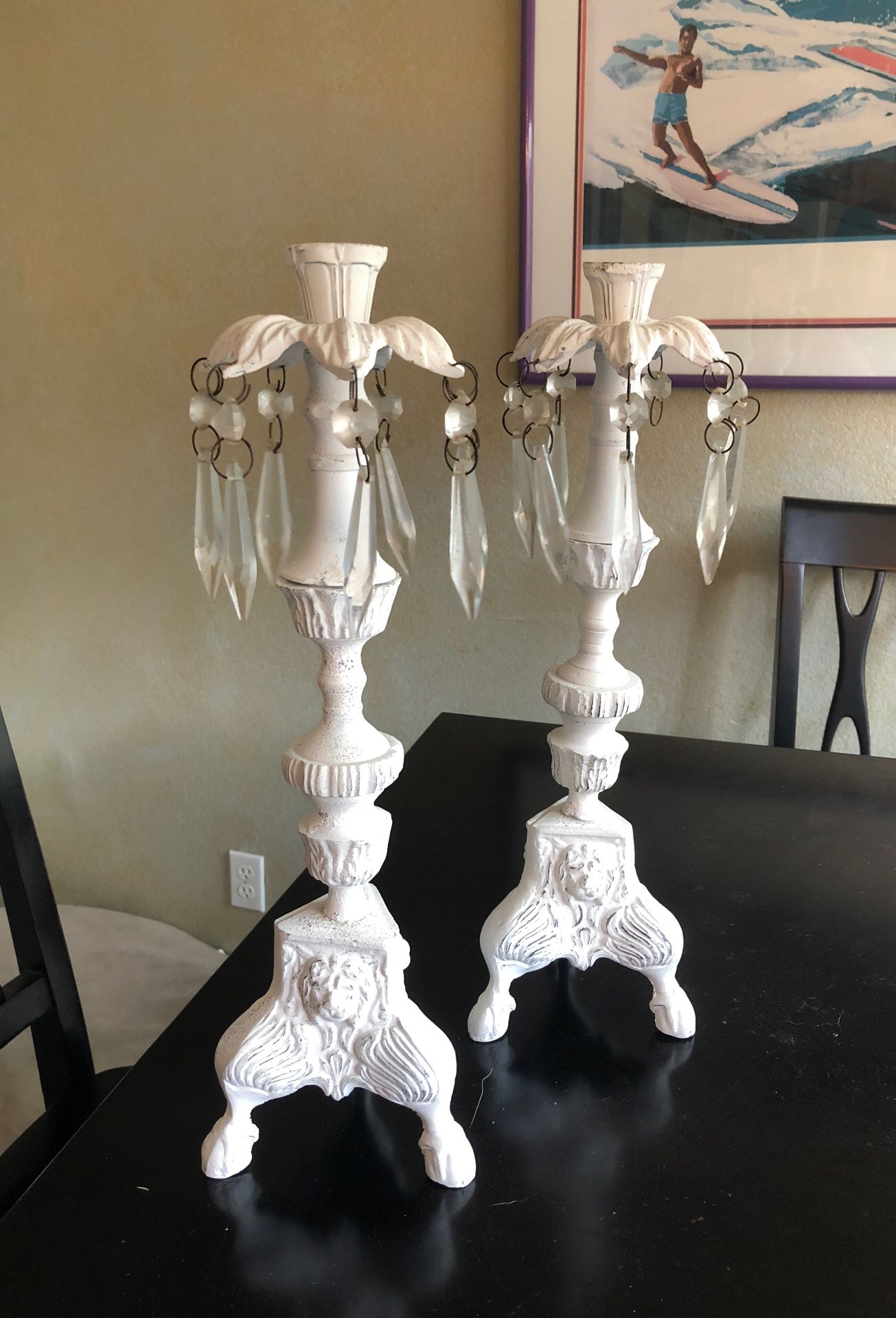 Vintage candelabras