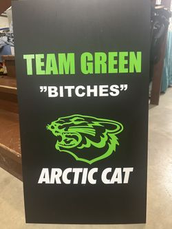 Arctic Cat Sign