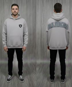Raiders Grey Color Big RAIDERS Print Raider Nation