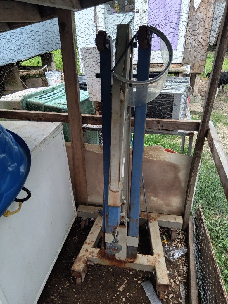 Grua Ho Pluma Para Sacar Motores ASTA De F150 And Ram B8