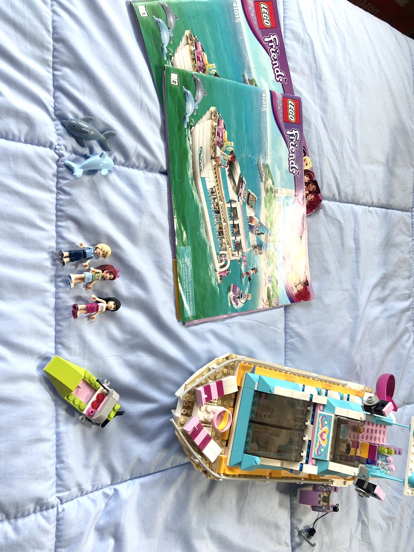 Lego Friends Cruise Ship Set Assembled
