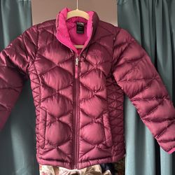 North face Puffy Jacket, Girls Size 10-12