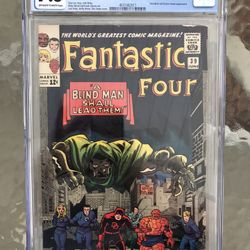 Fantastic Four #39 (1965) CGC 7.5 — O/w to White Pages; Dr. Doom & Daredevil app