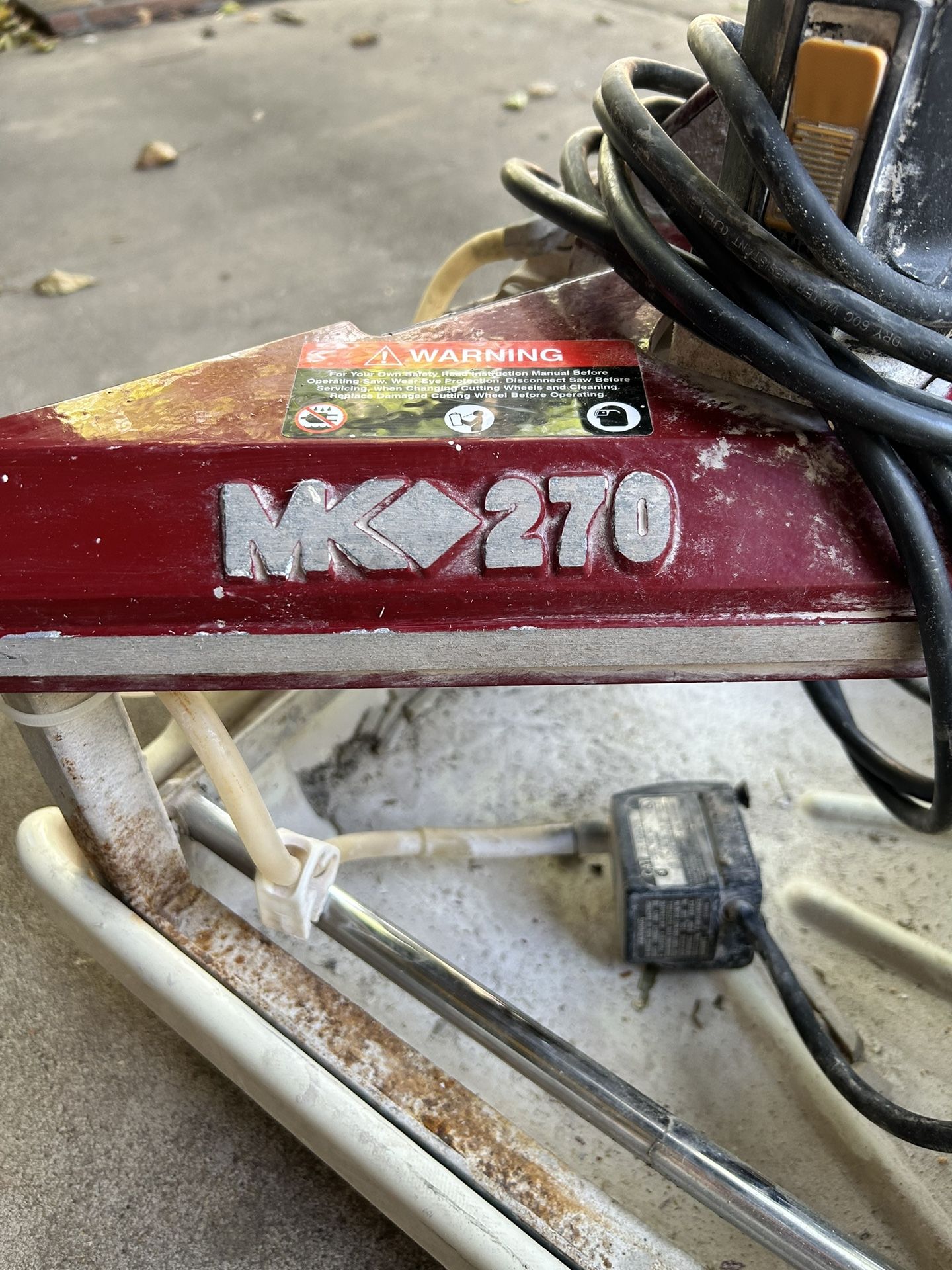MK 270 Wet Tile Saw for Sale in Phoenix, AZ - OfferUp