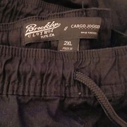 ***New**** Brooklyn Cloth https://offerup.com/redirect/?o=TUZHLkNv Cargo JOGGERS 2XL BLACK