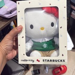 Starbucks Hello Kitty Plushie 