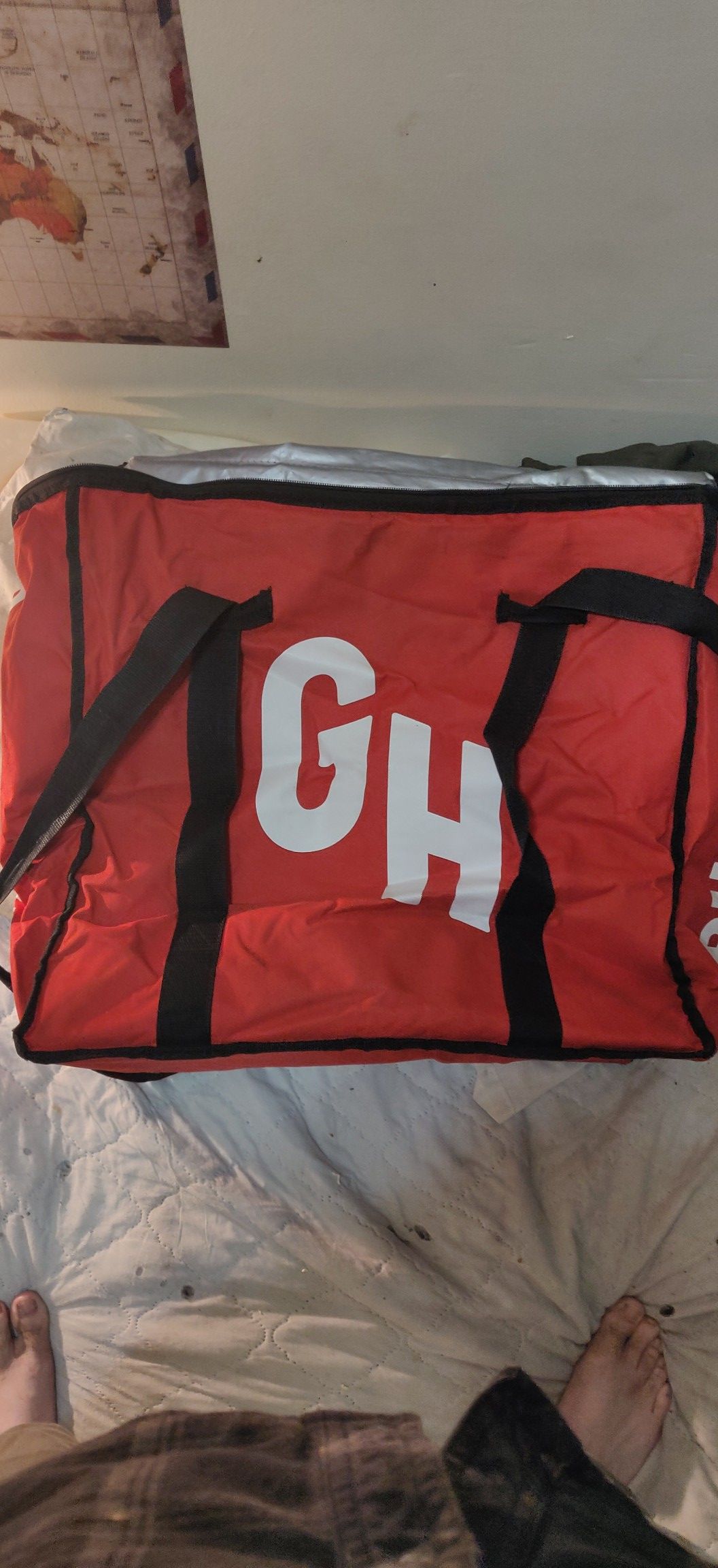 Grubhub delivery backpack