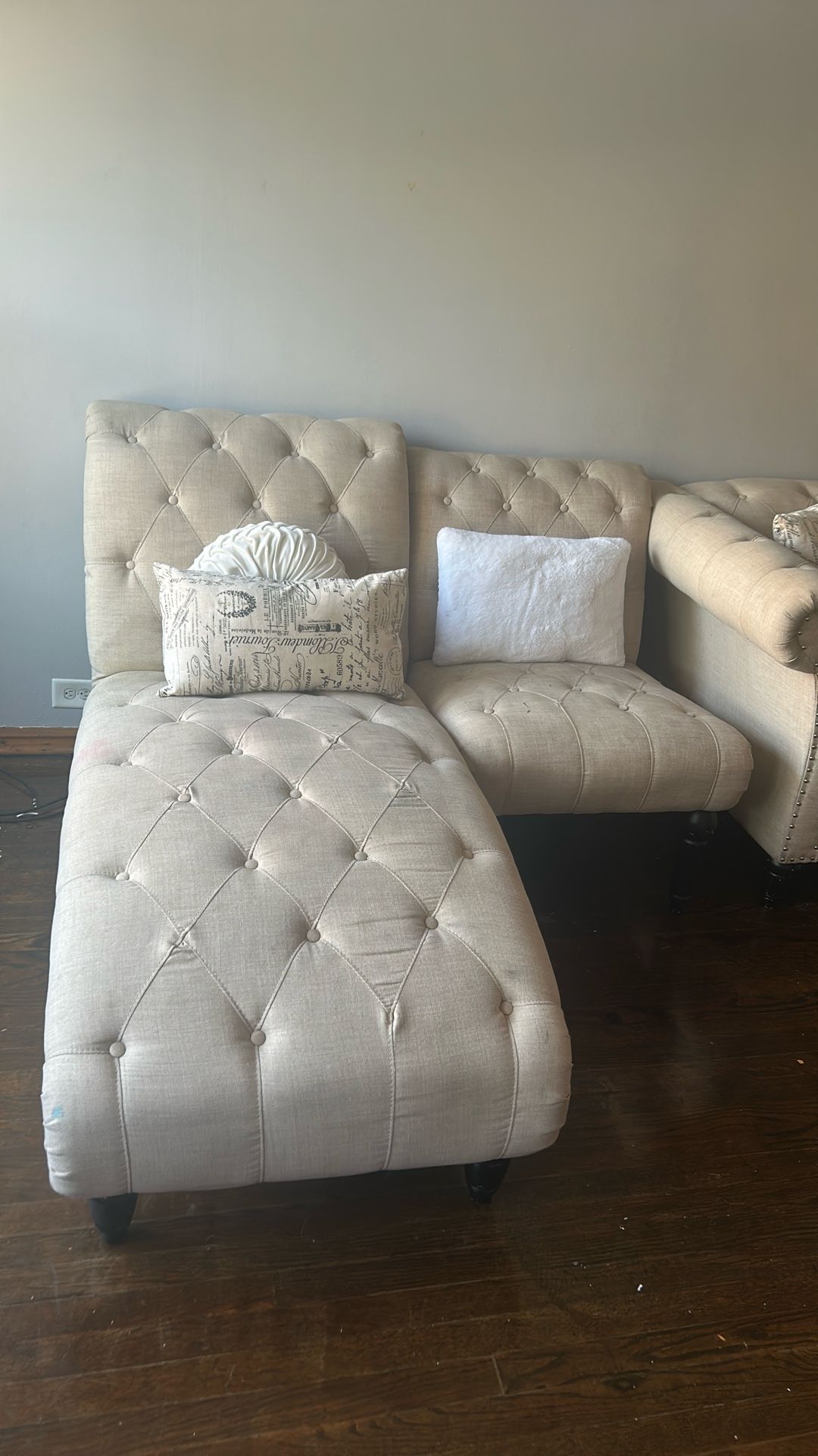 Tan furniture