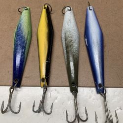 Fishing Gear Starman Candybar  112 Surface Jig Set 4- Jigs