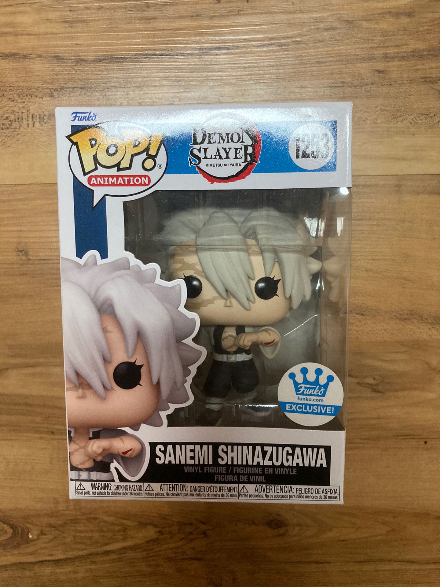 Funko Pop! Demon Slayer #1253 Sanemi Shinazugawa - Funko Shop Exclusive *NEW*