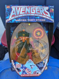 The Avengers Toy Biz Captain America Figure 