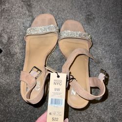 Madden NYC Sparkly Wedges 
