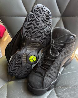 Nike Air Jordan 13 Retro "Black Cat" Sneakers Size 4Y