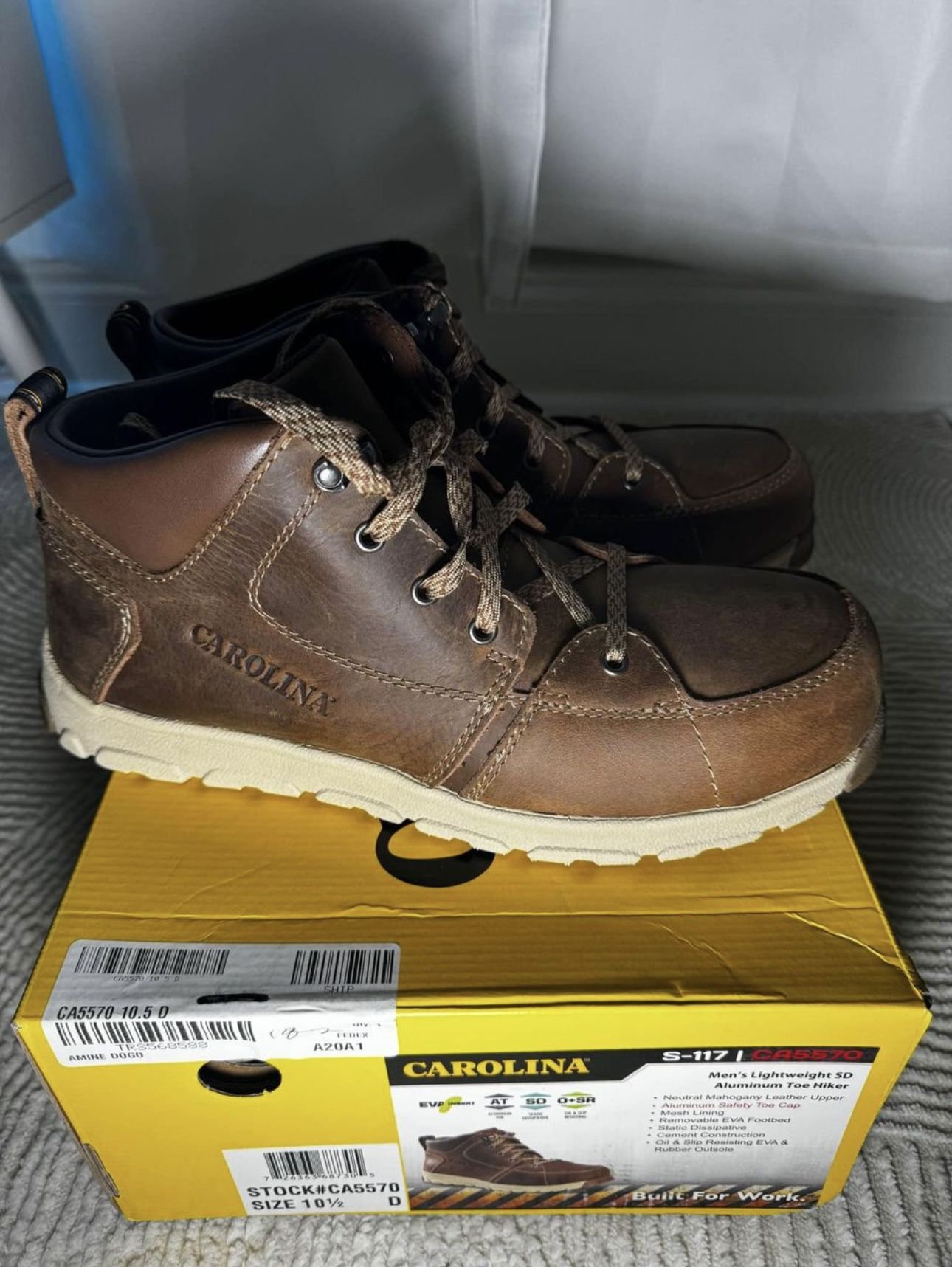 Carolina boots built for work Size 10 1/2