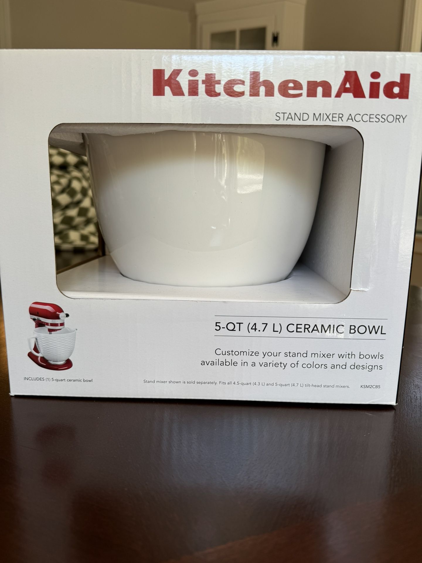 Kitchen aid 5 -QT Ceramic Bowl