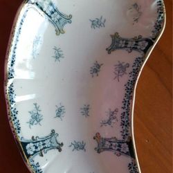 Antique Crescent Bones dish
