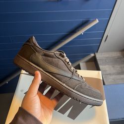 Travis Scott Retro 1 Low Velvet Brown
