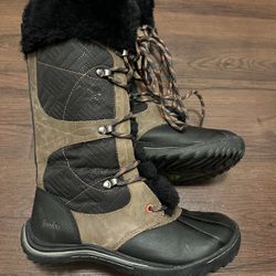 Like New Jambu Womens Broadway Insulated Waterproof Memory Foam Snow Boots 6us Or Kids 4us