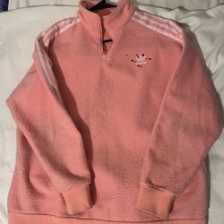 Adidas Pink Zip Up 