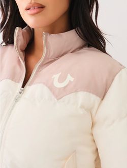 Western Zip Puffer Jacket