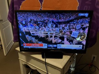 sanyo tv with no remote 32”